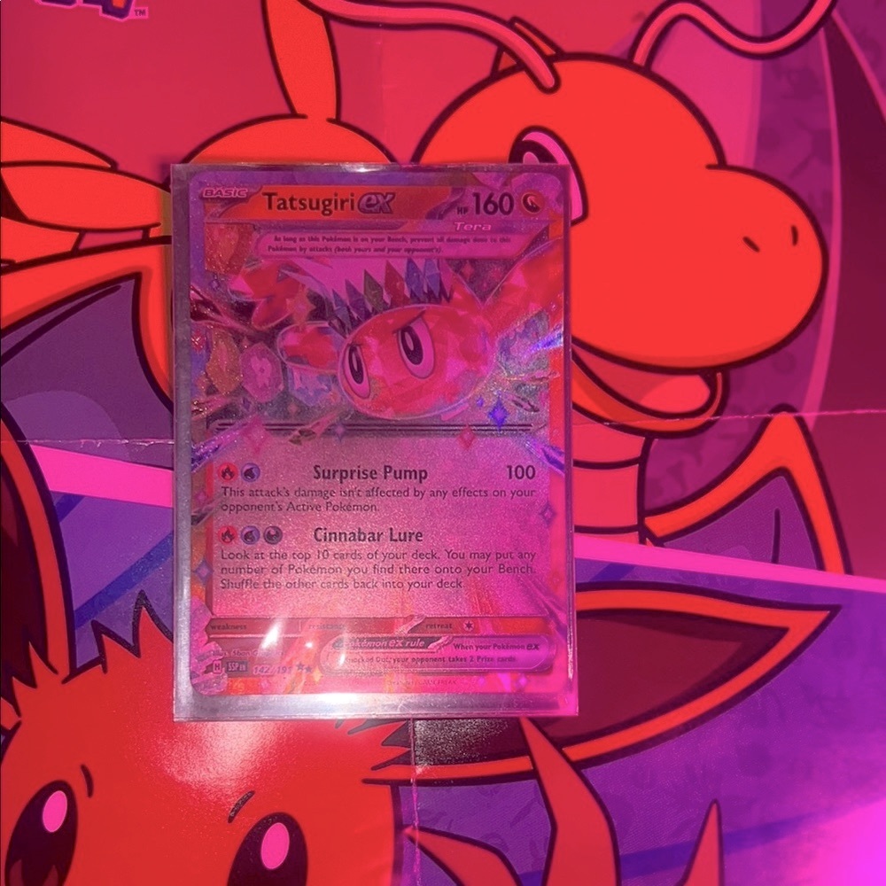 Tatsugiri EX Surging Sparks Pokémon Card